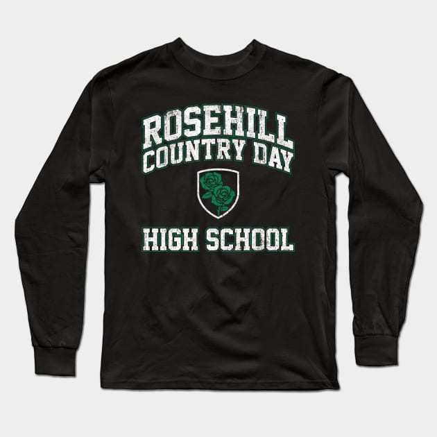 Rosehill Country Day High School Long Sleeve T-Shirt by huckblade